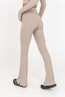 Refine Latte Flare Pants