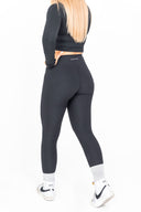 Refine Black Leggings