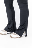 Refine Black Flare Pants