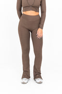 Refine Olive Flare Pants