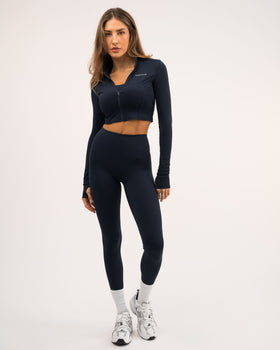 Mirage Navy Blue Leggings